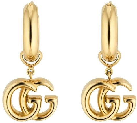 large gucci earrings|gucci orecchini earrings.